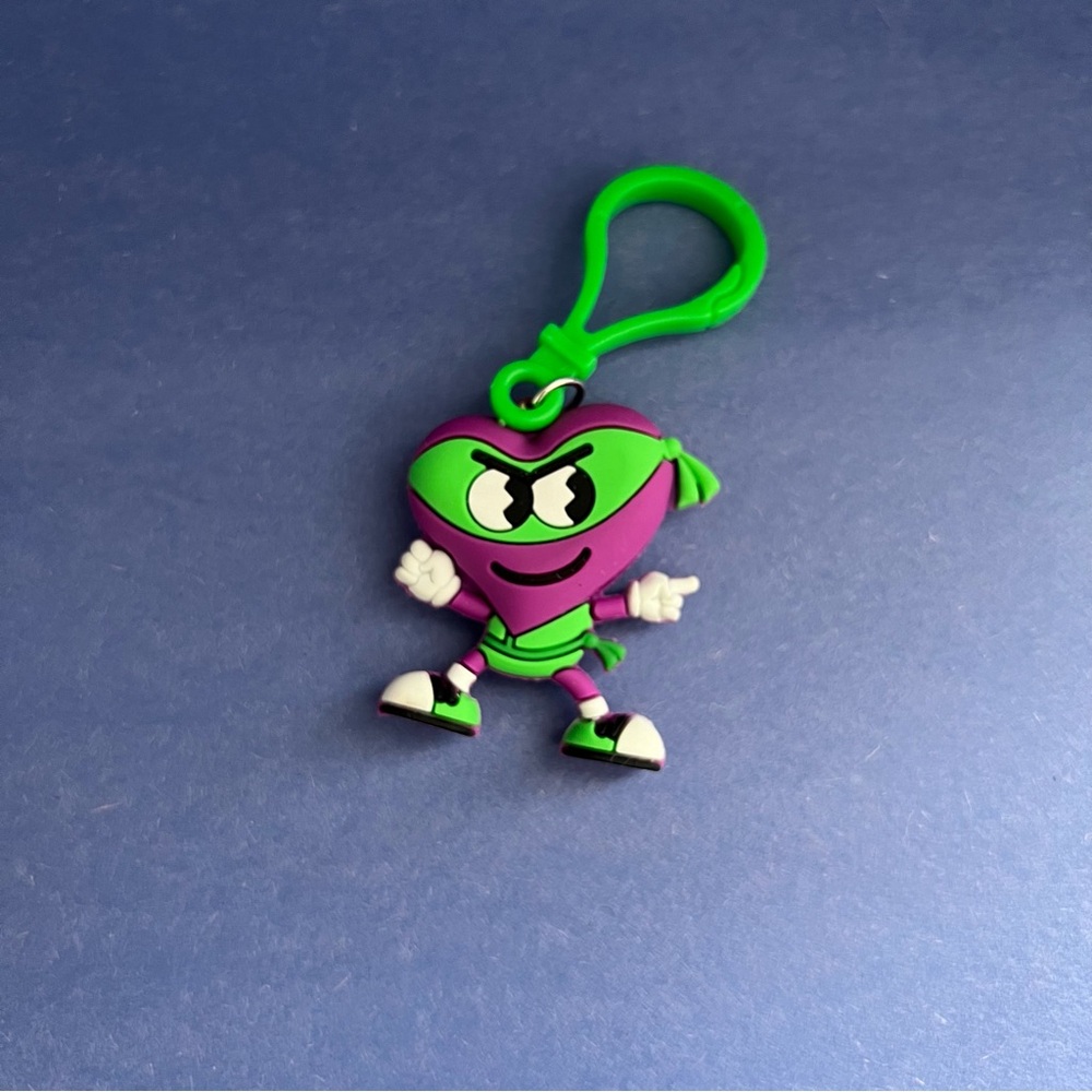 American Heart Association SAM Ninja Backpack KeyChain Clip Heart Hero
